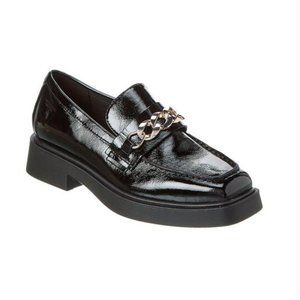 Anthropologie Vagabond Jillian Loafer Patent leather chain